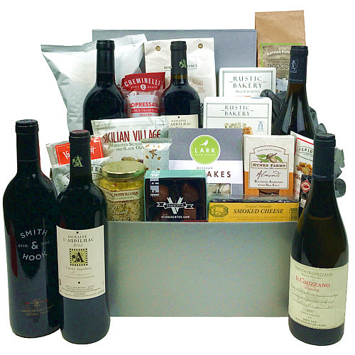 Impressive Wine Gift Basket