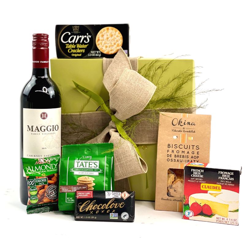 Wine Gourmet Gift Basket