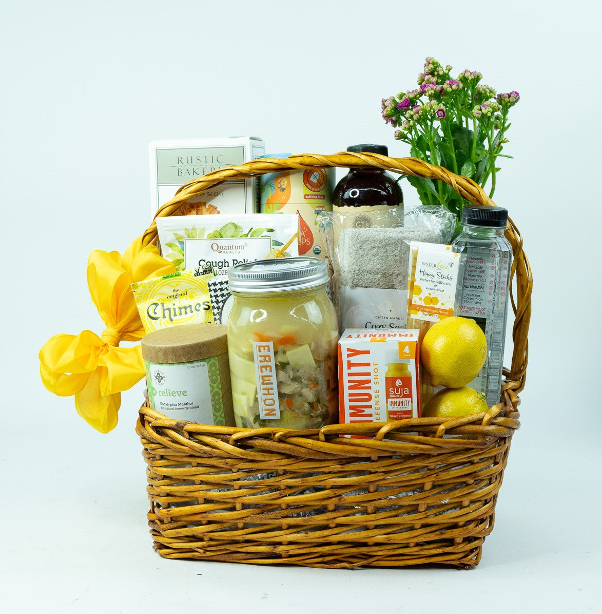 Lemon Themed Gardening Gift Basket - Etsy