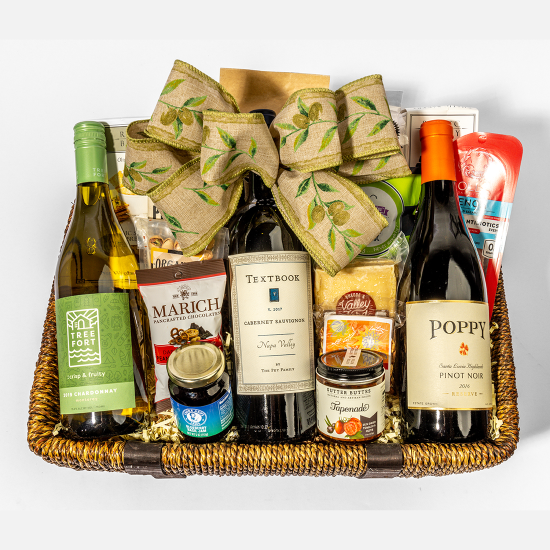 California Harvest Deluxe Fancifull Gift Baskets