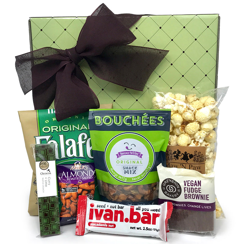 Healthy Snack Pack Gift Box Fancifull Gift Baskets