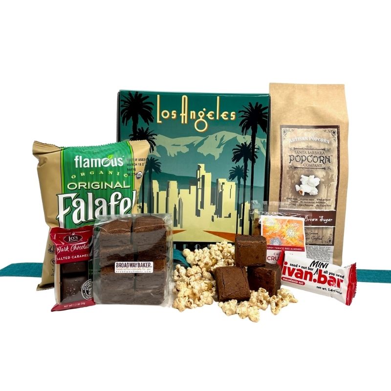 Los Angeles Artisan Snack Box Fancifull Gift Baskets