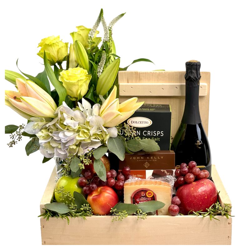 Say It With Style Champagne Gift Basket