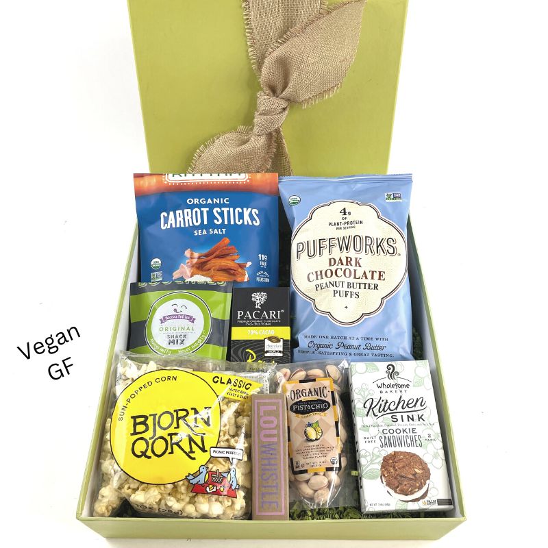 Vegan Delicious Gift Basket Fancifull Gift Baskets